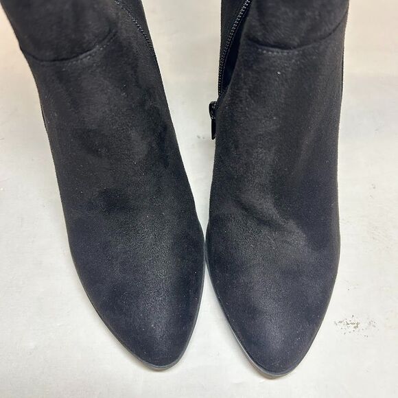 Journee Collection Womens 7.5 M XWC Black Knee High Heeled Riding Boots NIB JO6 - Picture 7 of 7